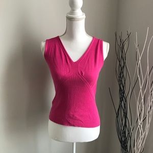 EUC Small Tommy Bahama Bright pink Shell Tank